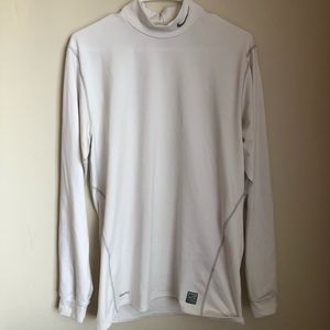 Nike White Compression Shirt